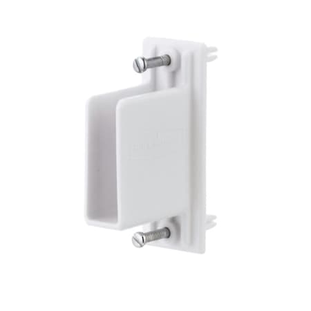 Vortex 3D32-LW-WHT Fast Set Wall End Bracket with Drive Pin White VO32471